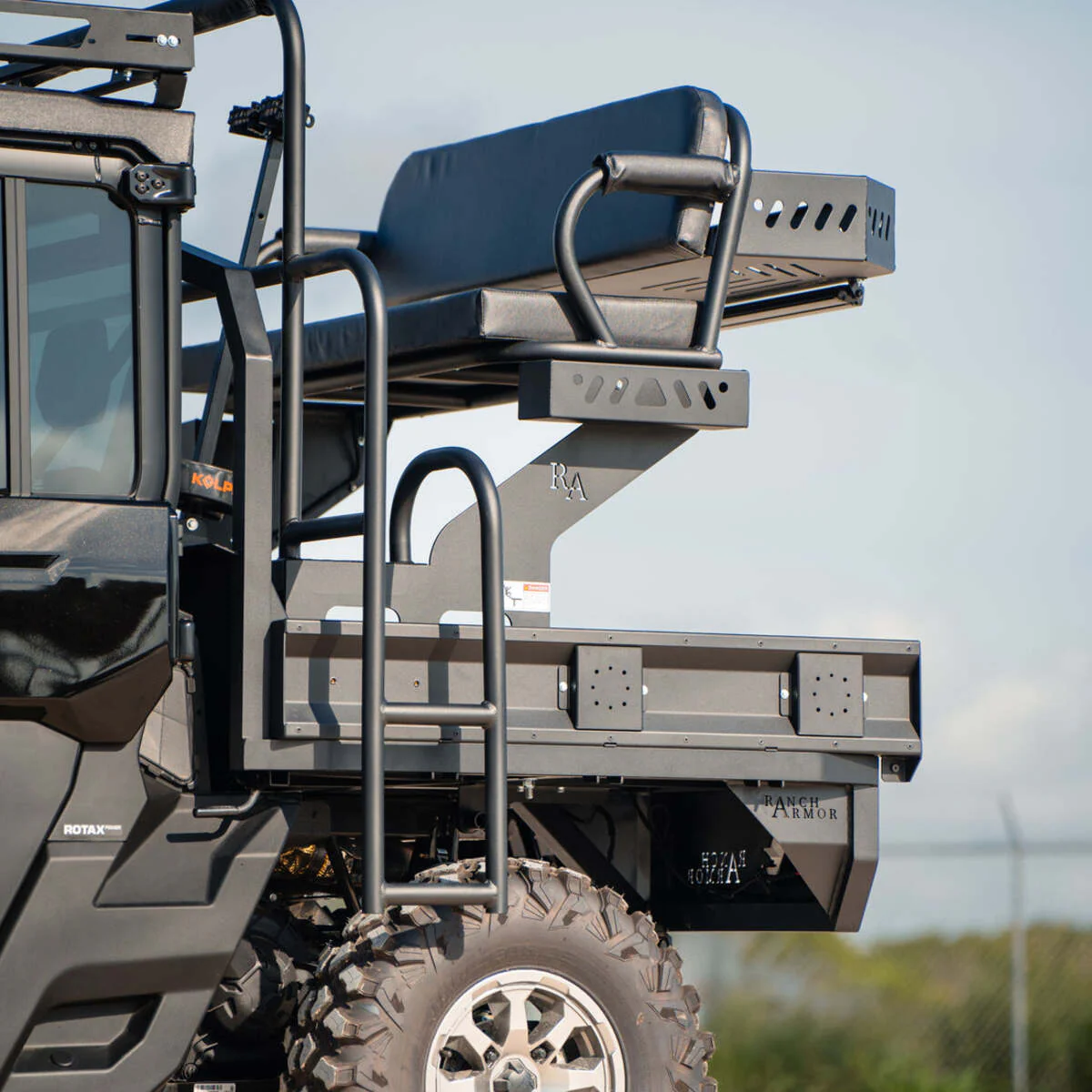 Ranch Armor Flat Bed Aluminum High Seat - Image 8