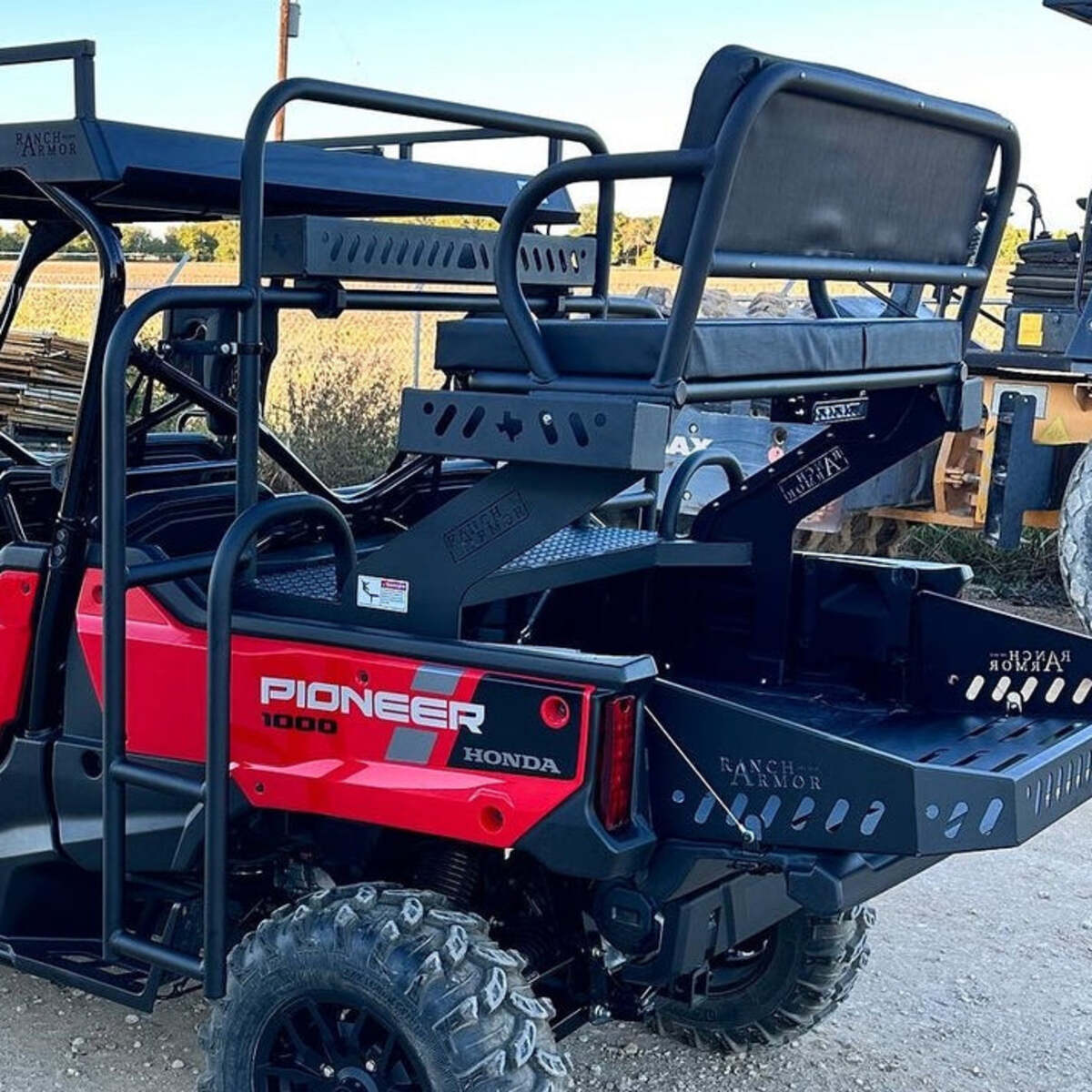 Ranch Armor Honda Pioneer 1000 Aluminum High Seat - Image 4