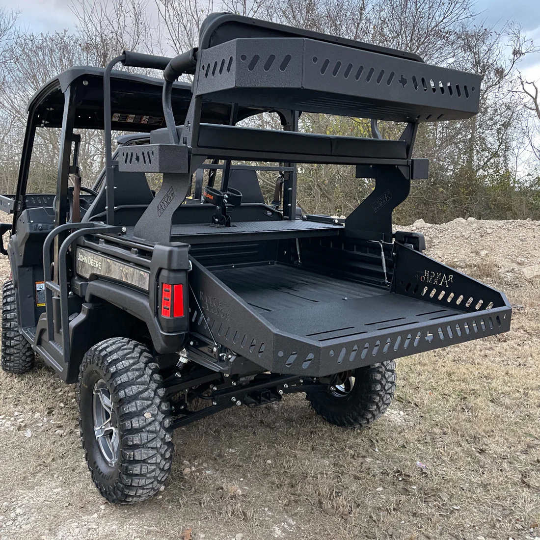 Ranch Armor John Deere XUV Quick Connect High Seat - Image 2