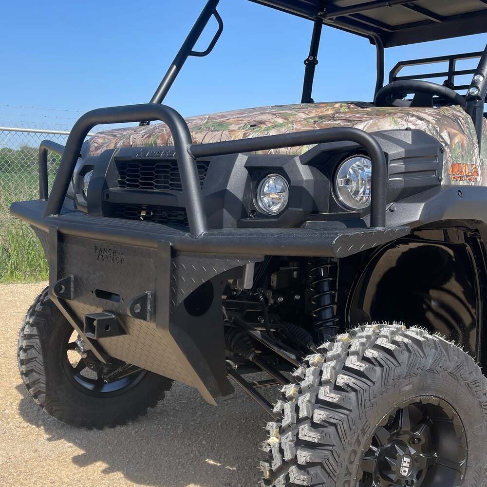 Ranch Armor Kawasaki Mule Pro Front Bumper - Image 3
