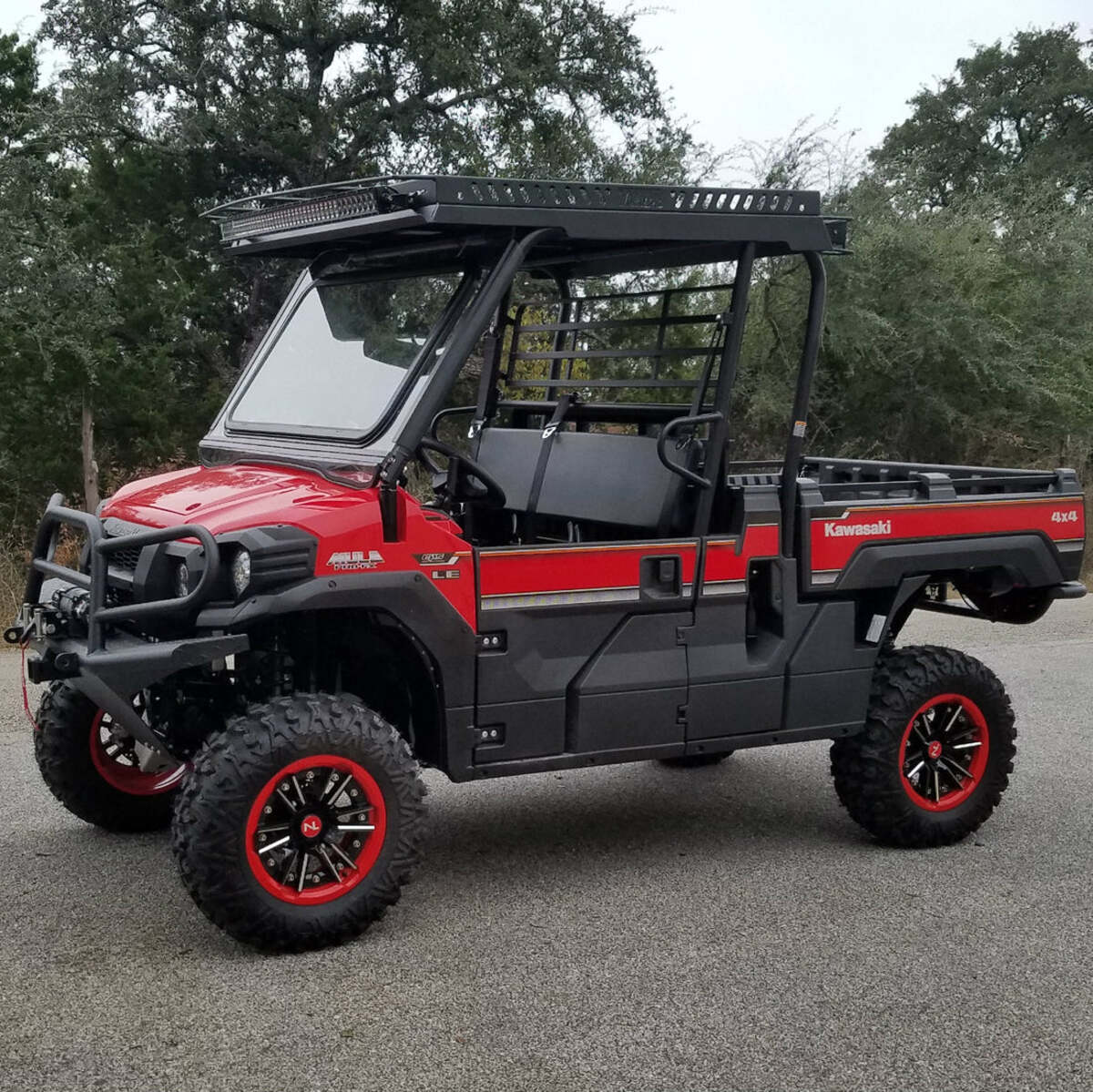 Ranch Armor Kawasaki Mule Pro FX/DX Metal Top - Image 2