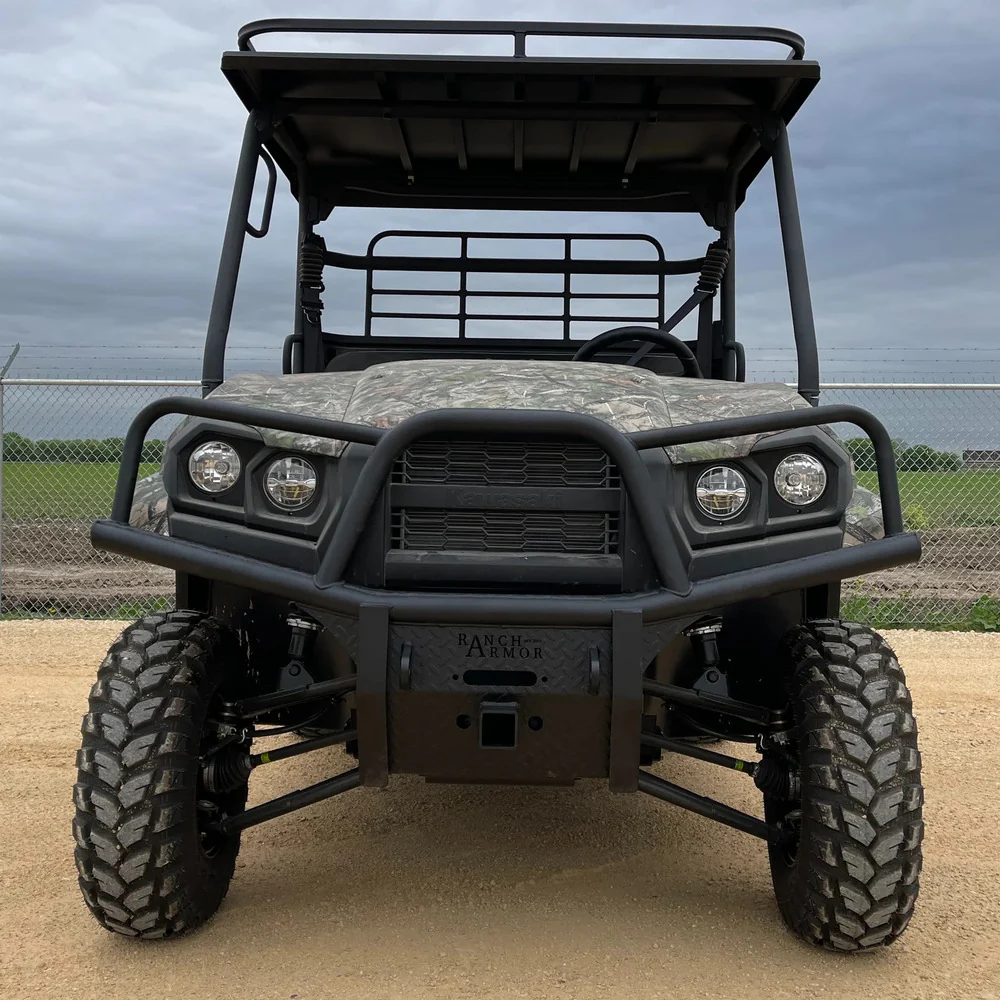 Ranch Armor Kawasaki Mule Pro MX Front Replacement Bumper - Image 2