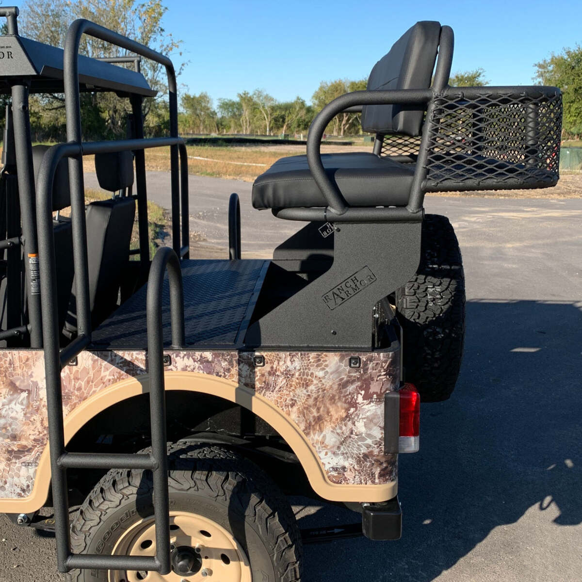 Ranch Armor Mahindra Roxor Aluminum High Seat - Image 2