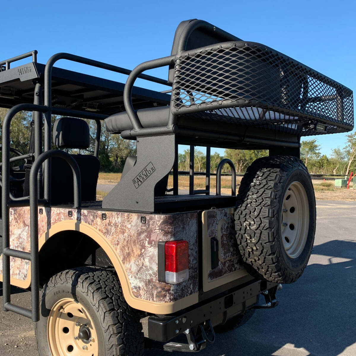 Ranch Armor Mahindra Roxor Aluminum High Seat - Image 3