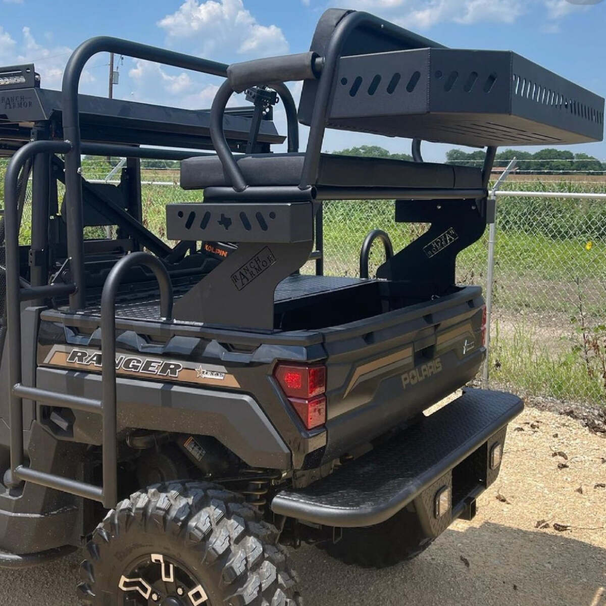 Ranch Armor Polaris Ranger Aluminum High Seat - Image 4