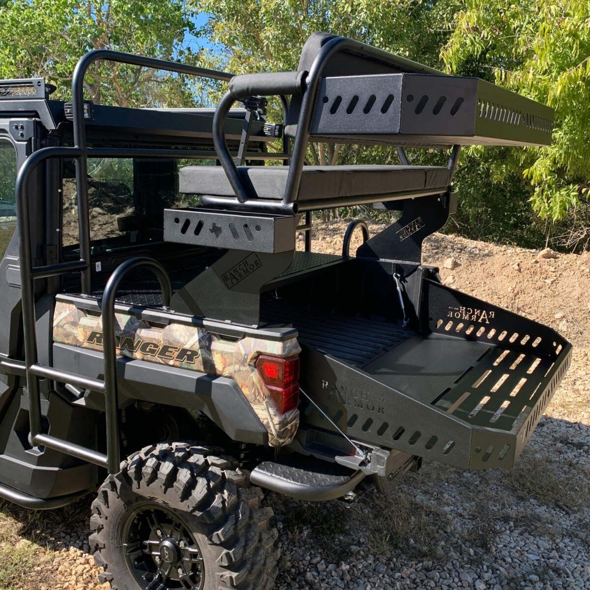 Ranch Armor Polaris Ranger Aluminum High Seat - Image 8