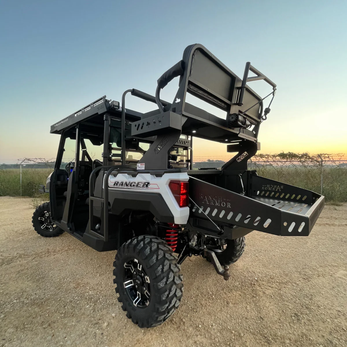 Ranch Armor Polaris Ranger Quick Connect High Seat - Image 4