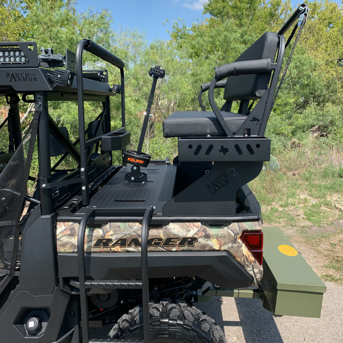 Ranch Armor Polaris Ranger Quick Connect High Seat - Image 6