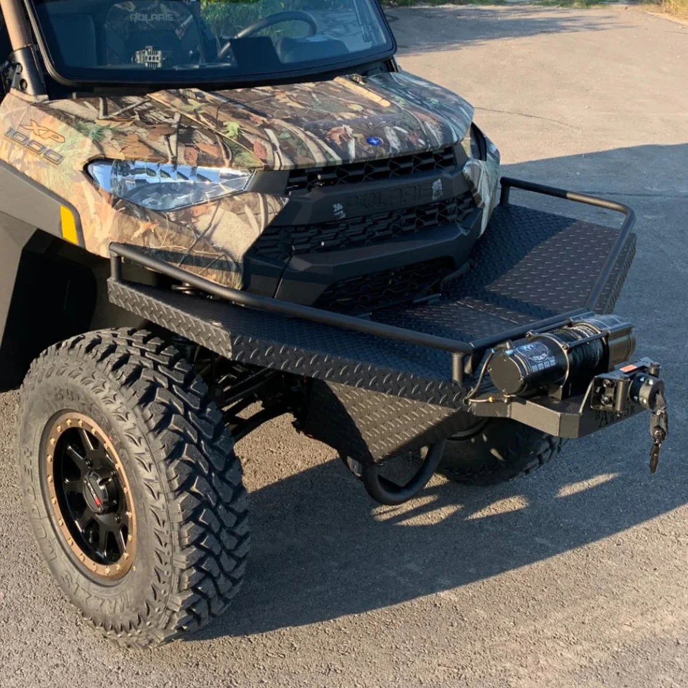 Ranch Armor Polaris Ranger XP 1000 Front Rack Feeder Bumper - Image 6
