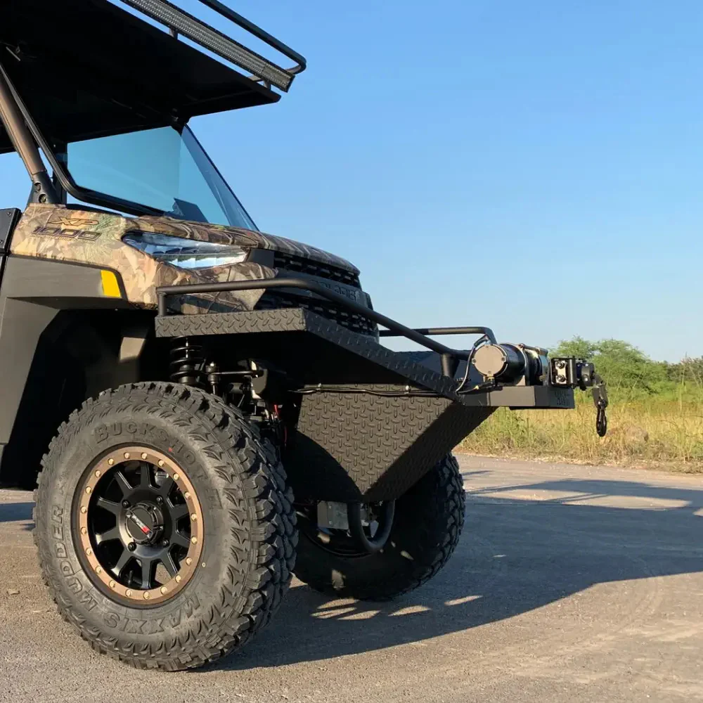 Ranch Armor Polaris Ranger XP 1000 Front Rack Feeder Bumper - Image 9