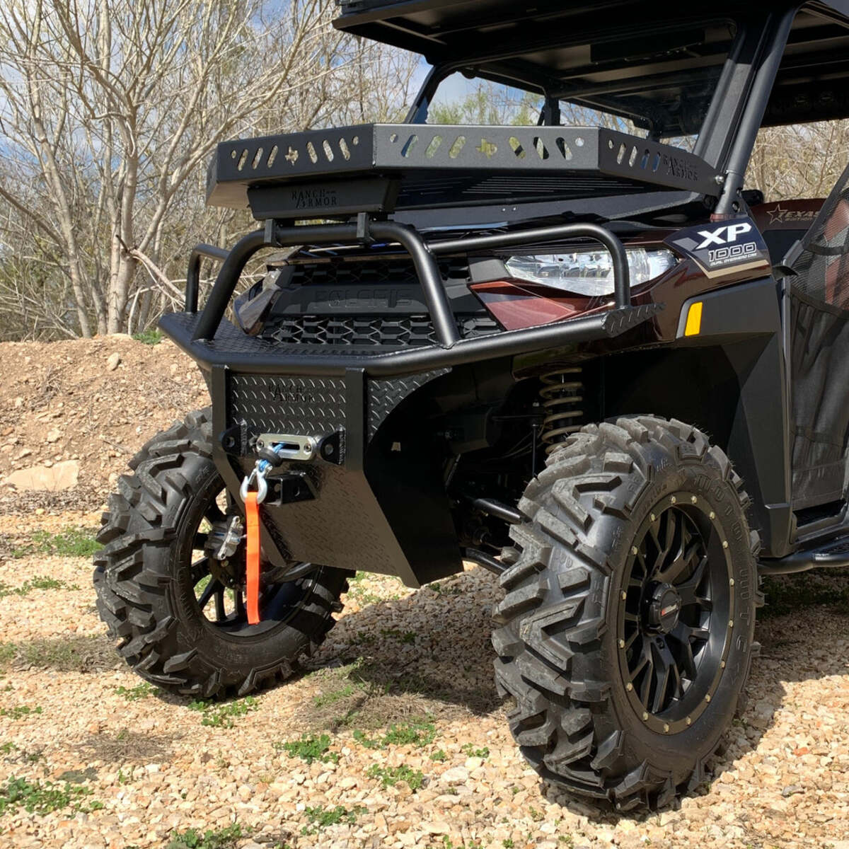 Ranch Armor Polaris Ranger XP 1000 Full Size/Front Hood Basket - Image 7