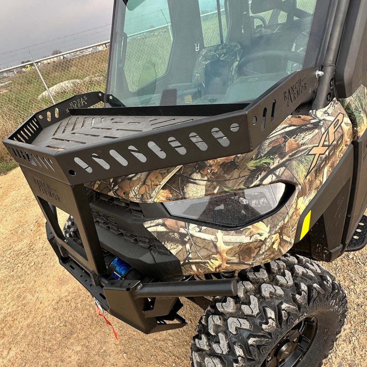 Ranch Armor Polaris Ranger XP 1000 Full Size/Front Hood Basket - Image 8