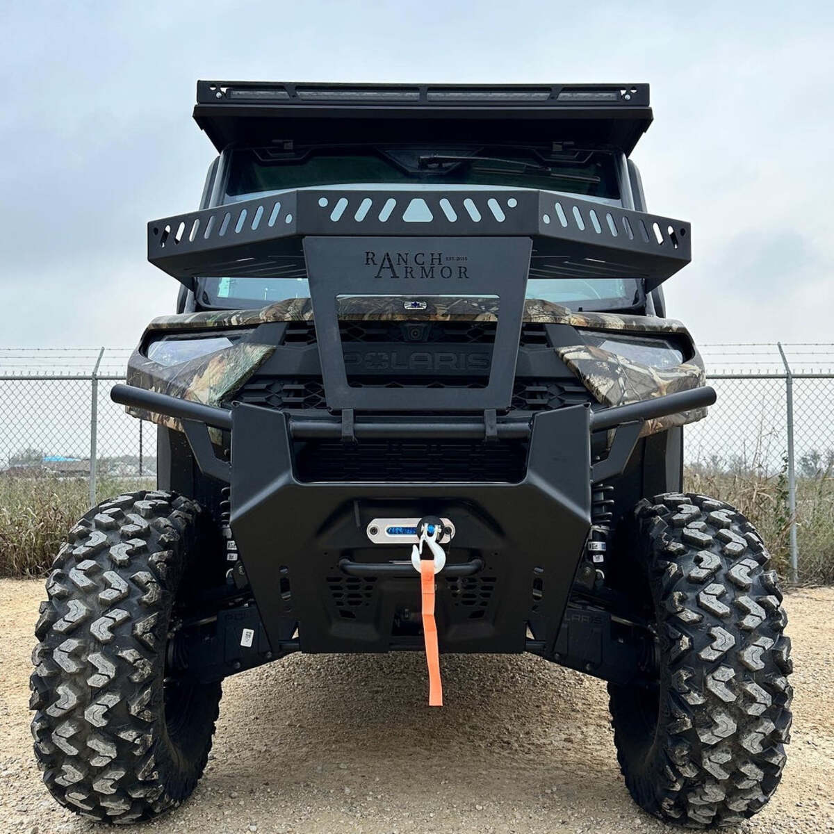 Ranch Armor Polaris Ranger XP 1000 Full Size/Front Hood Basket - Image 9