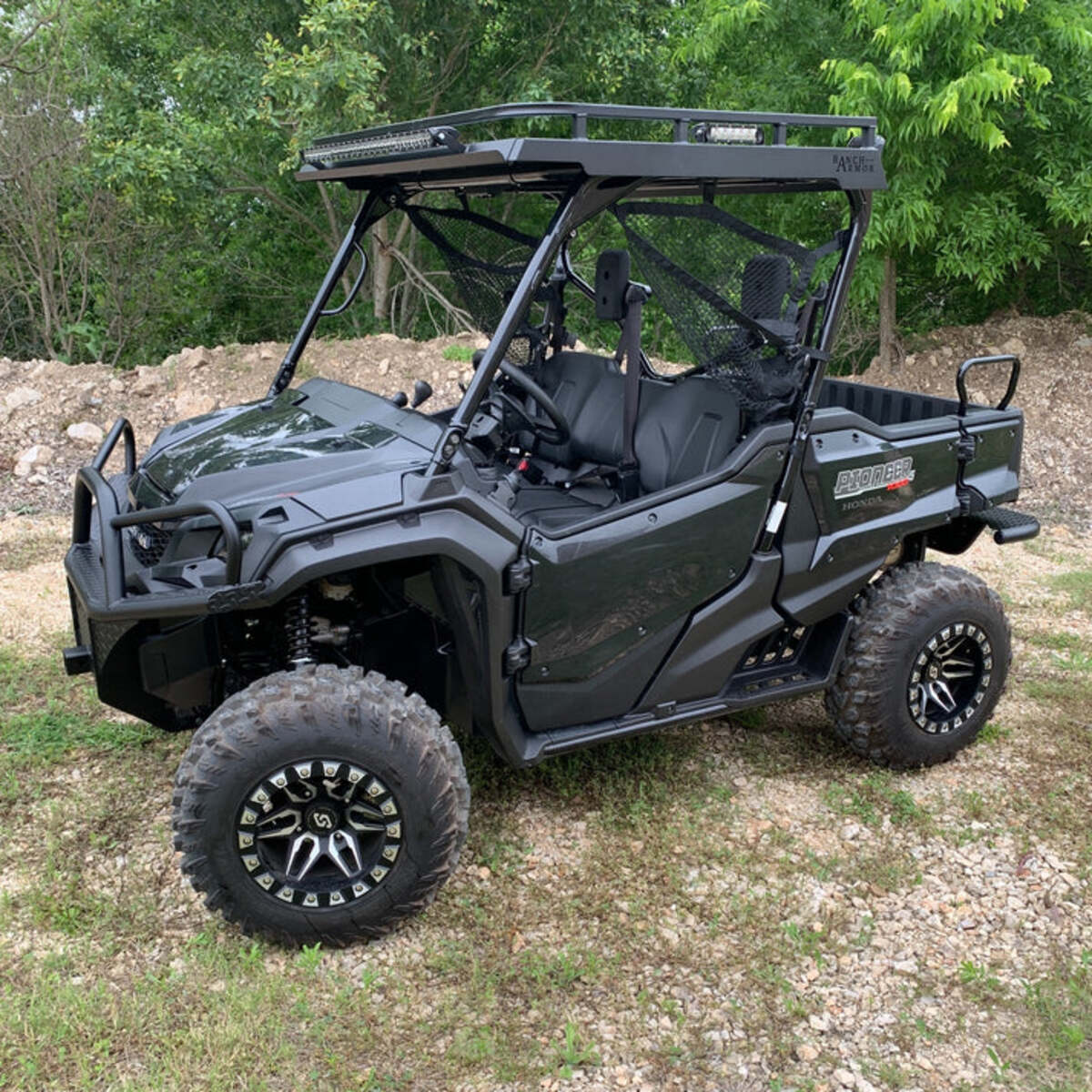 Ranch Armor Honda Pioneer 1000 Single Cab Metal Top - Image 3