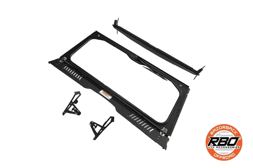 Razorback Offroad '20-'24 Yamaha Wolverine RMAX Folding Windshield