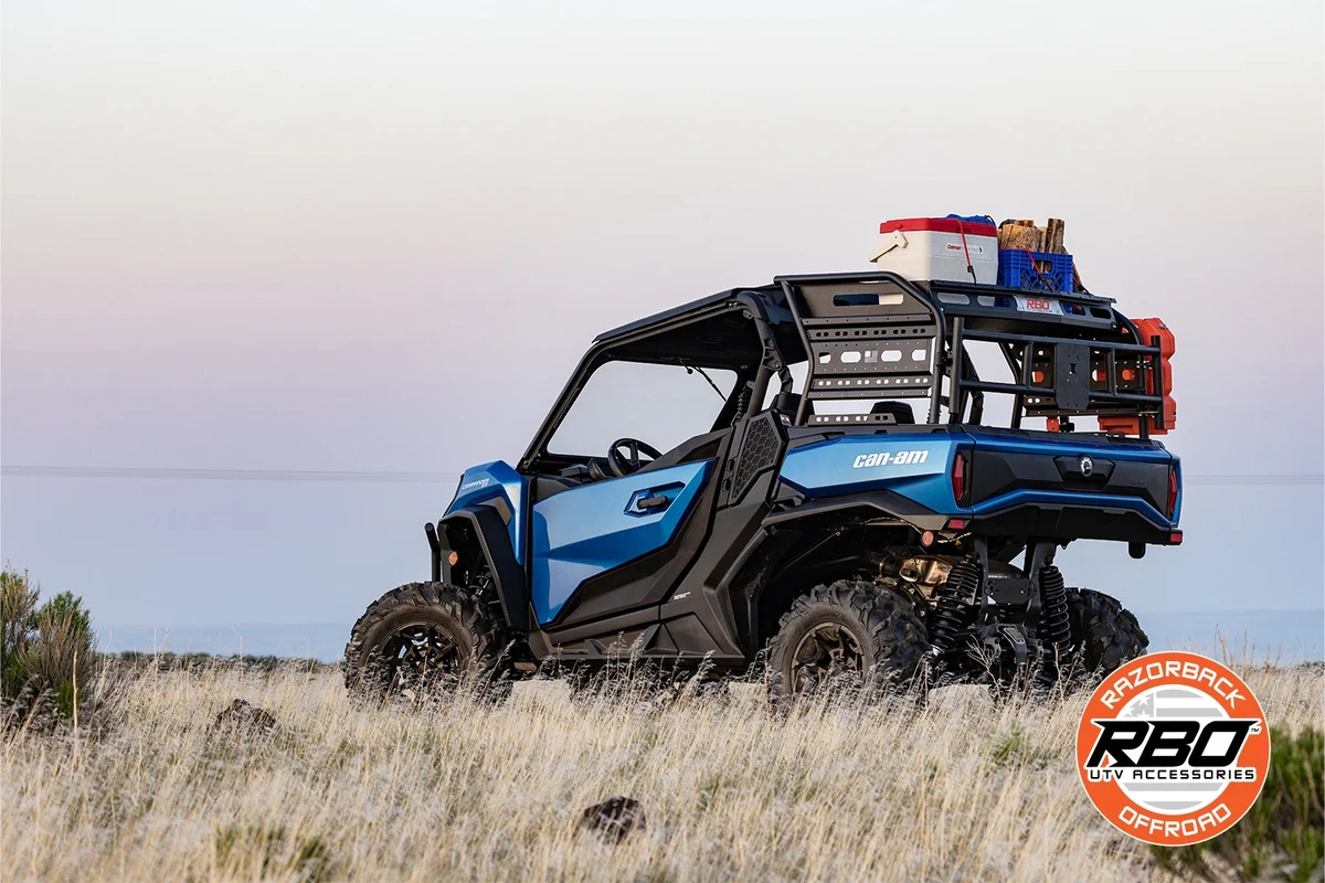 Razorback Offroad Can-Am Commander Expedition Rack - 2 Doors - Image 19