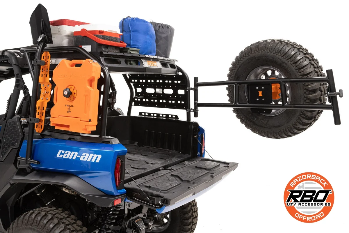 Razorback Offroad Can-Am Commander Expedition Rack - 2 Doors - Image 2