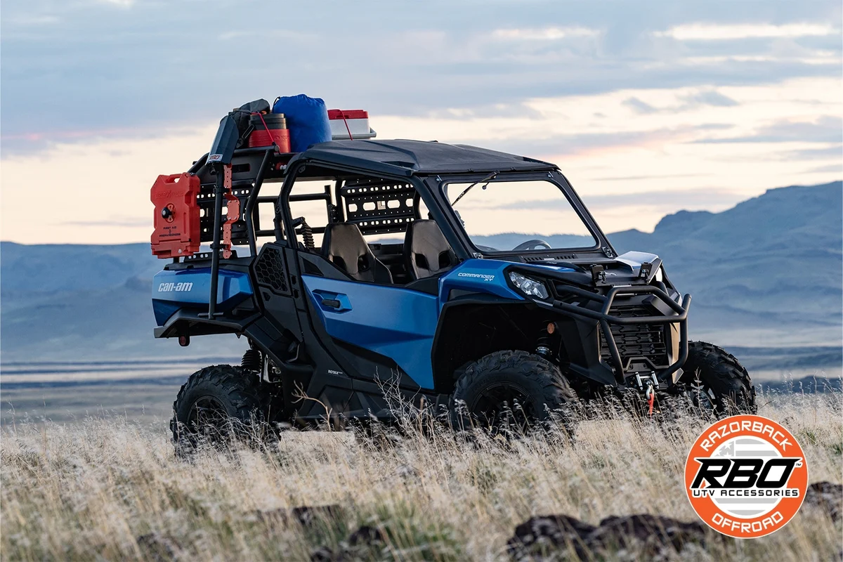 Razorback Offroad Can-Am Commander Expedition Rack - 2 Doors - Image 20