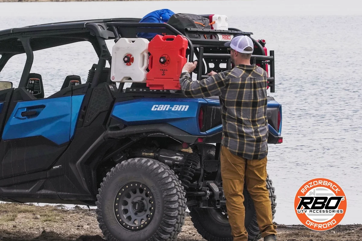 Razorback Offroad Can-Am Commander Expedition Rack - 2 Doors - Image 21