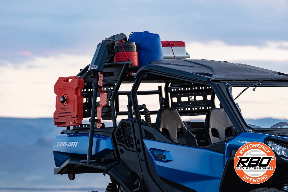 Razorback Offroad Can-Am Commander Expedition Rack - 2 Doors - Image 23