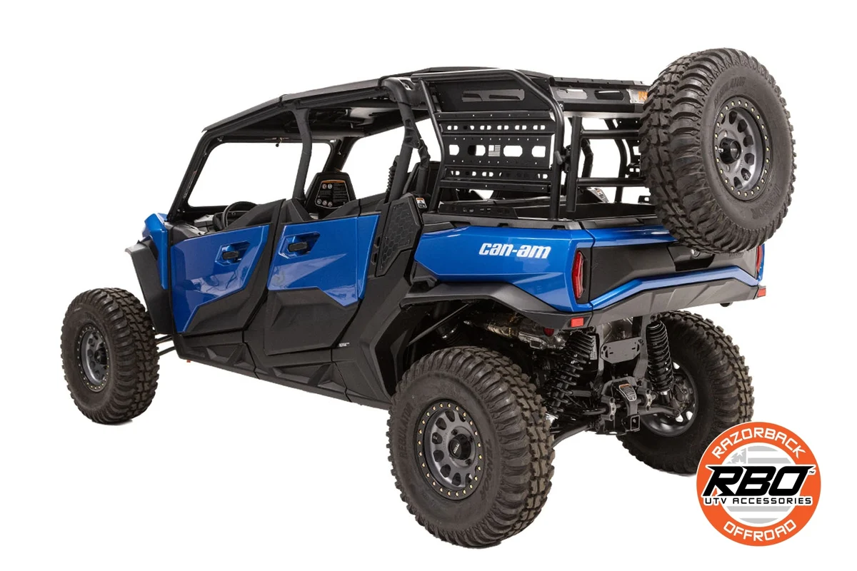 Razorback Offroad Can-Am Commander Expedition Rack - 4 Doors - Image 4