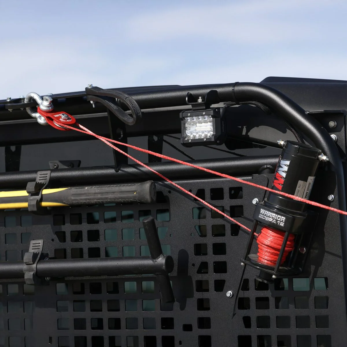 Razorback Offroad Can-Am Defender Sidepuller Winch Rack - Image 11