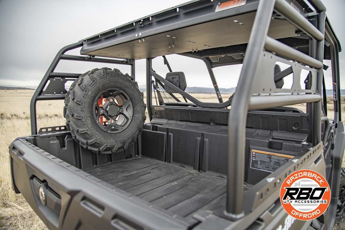 Razorback Offroad Can-Am Defender Spare Tire Mount - Image 2