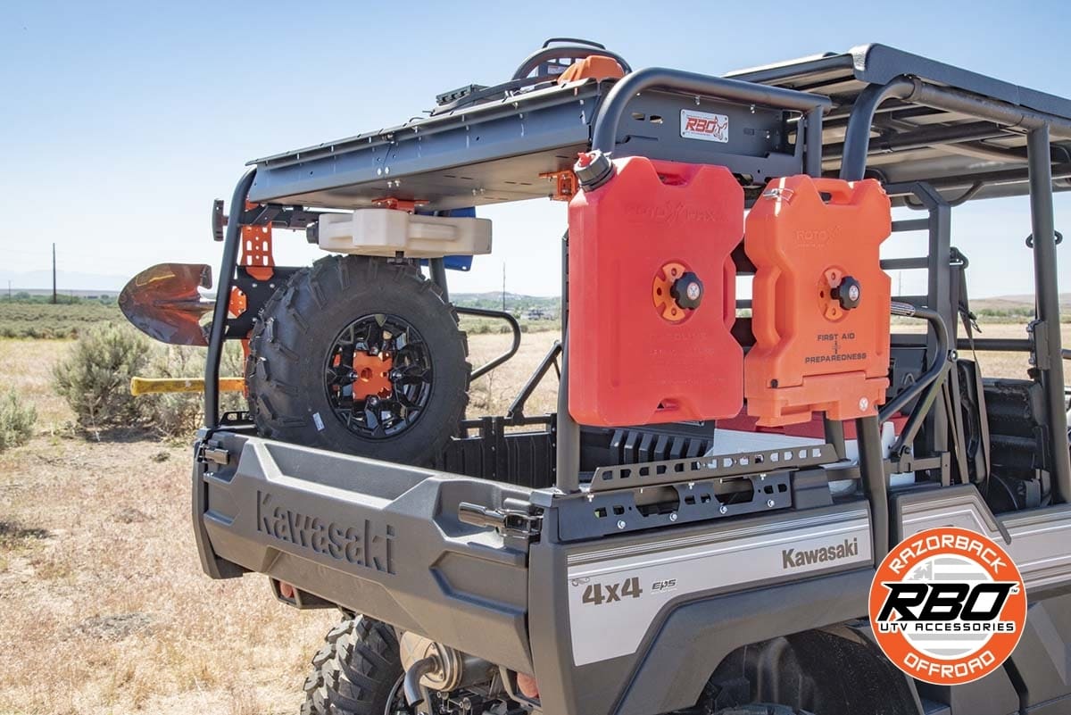 Razorback Offroad Kawasaki Mule Pro XT Utility Cargo Rack - Image 12
