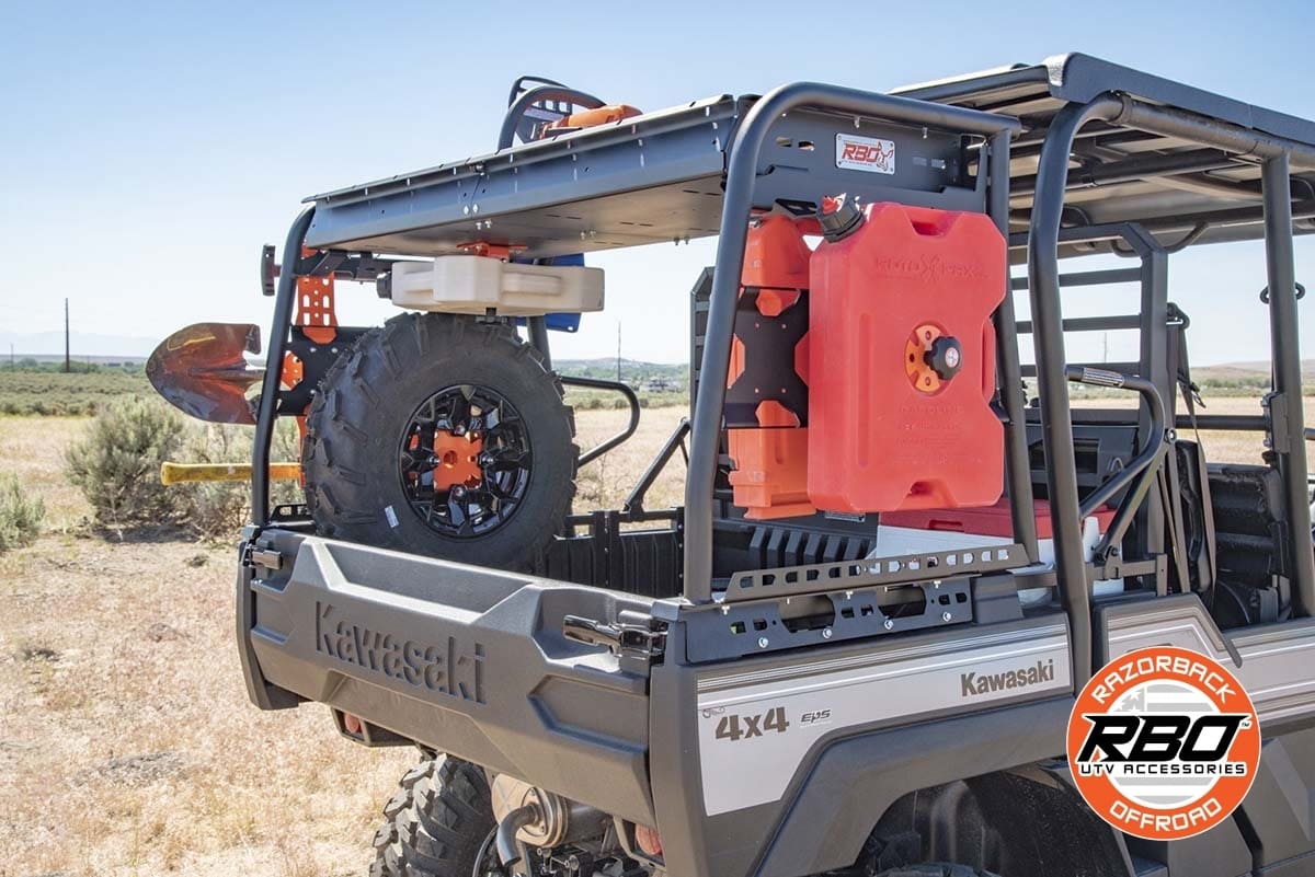 Razorback Offroad Kawasaki Mule Pro XT Utility Cargo Rack - Image 13