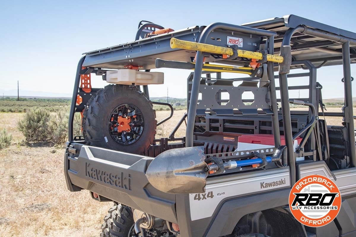 Razorback Offroad Kawasaki Mule Pro XT Utility Cargo Rack - Image 14
