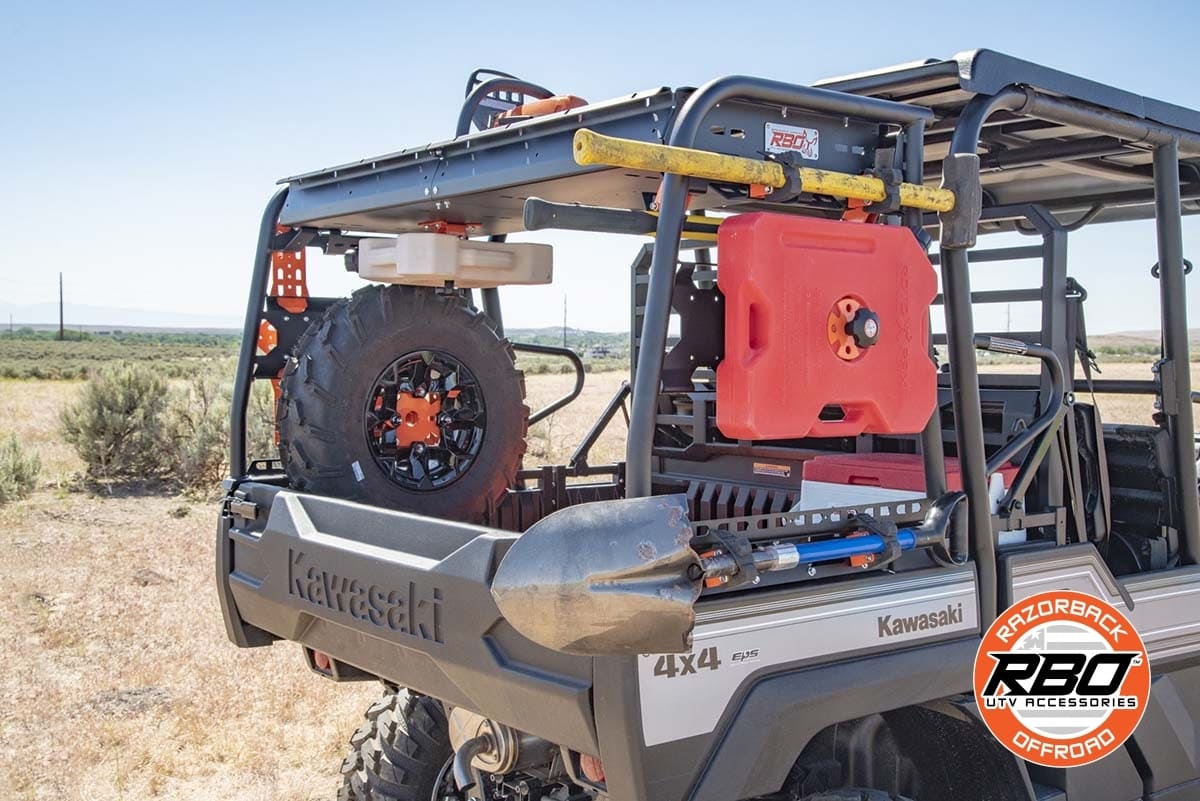 Razorback Offroad Kawasaki Mule Pro XT Utility Cargo Rack - Image 15