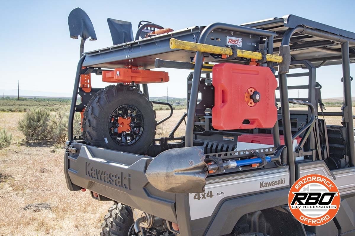 Razorback Offroad Kawasaki Mule Pro XT Utility Cargo Rack - Image 16