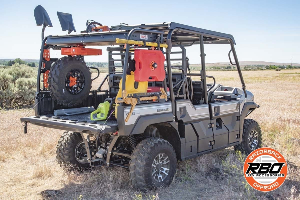 Razorback Offroad Kawasaki Mule Pro XT Utility Cargo Rack - Image 19