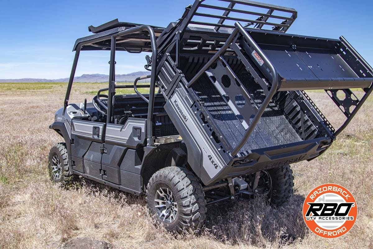 Razorback Offroad Kawasaki Mule Pro XT Utility Cargo Rack - Image 4