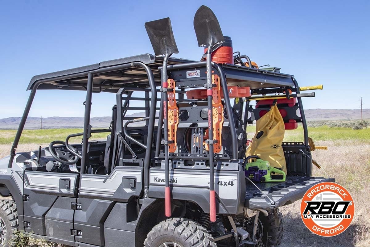 Razorback Offroad Kawasaki Mule Pro XT Utility Cargo Rack - Image 5