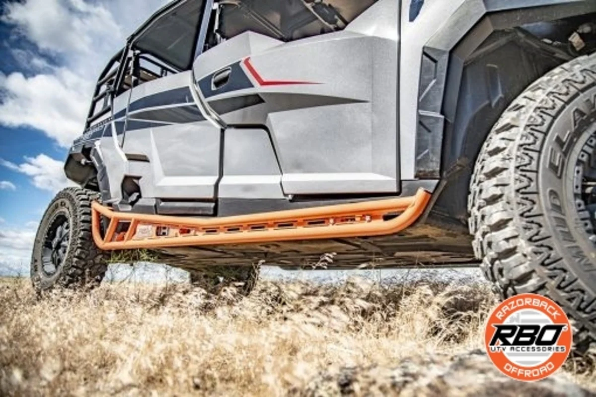 Razorback Offroad Polaris General 4 Rock Sliders - Image 13