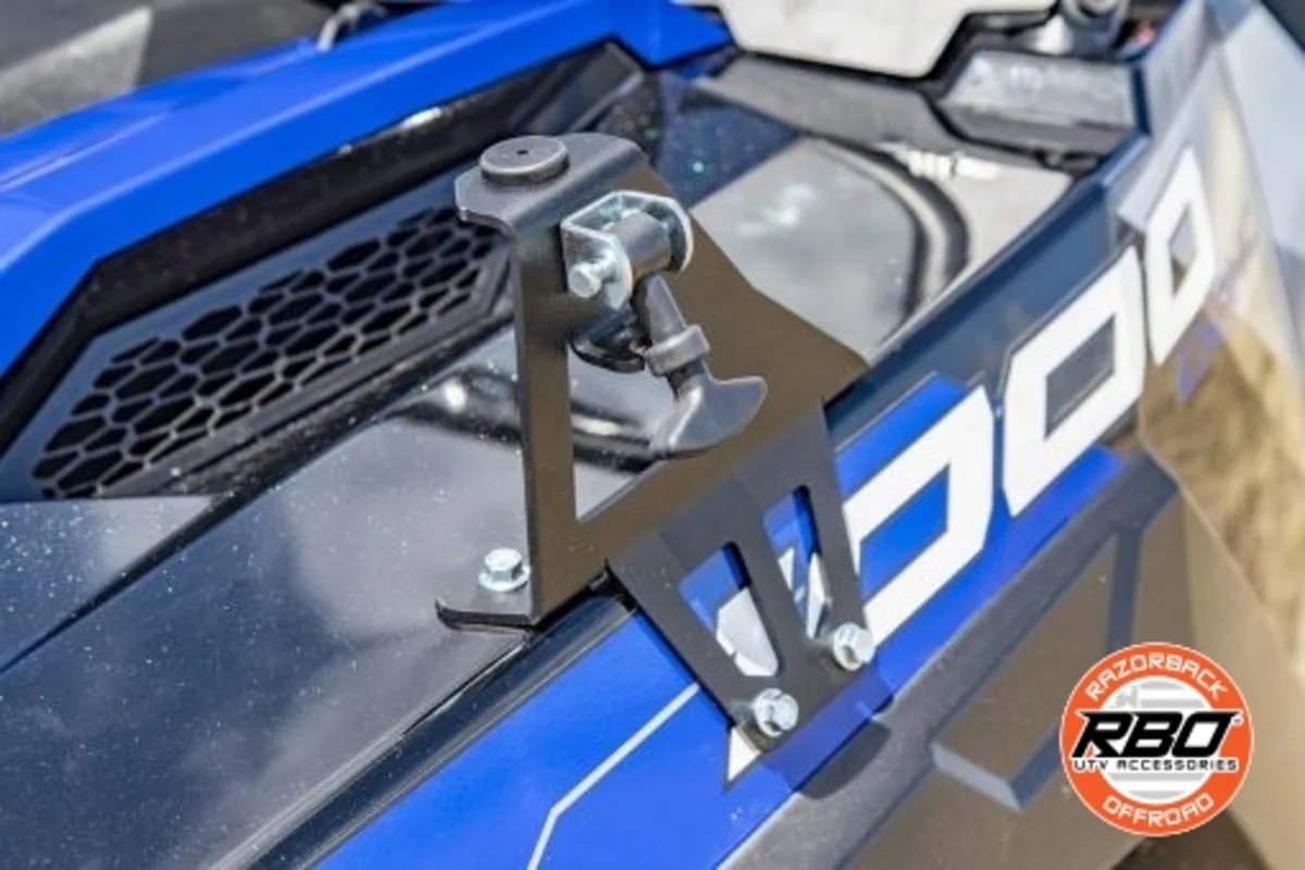 Razorback Offroad Polaris General Folding Front Windshield - Image 10
