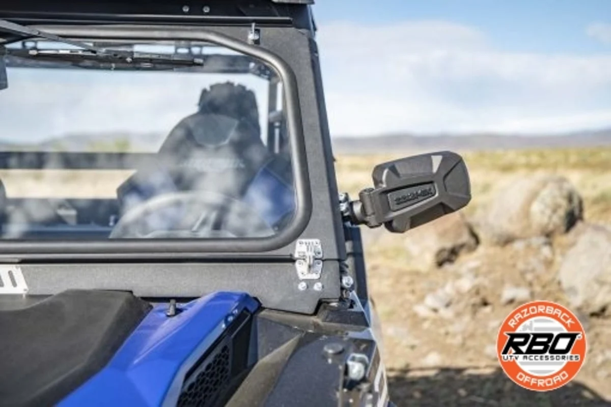 Razorback Offroad Polaris General Folding Front Windshield - Image 22
