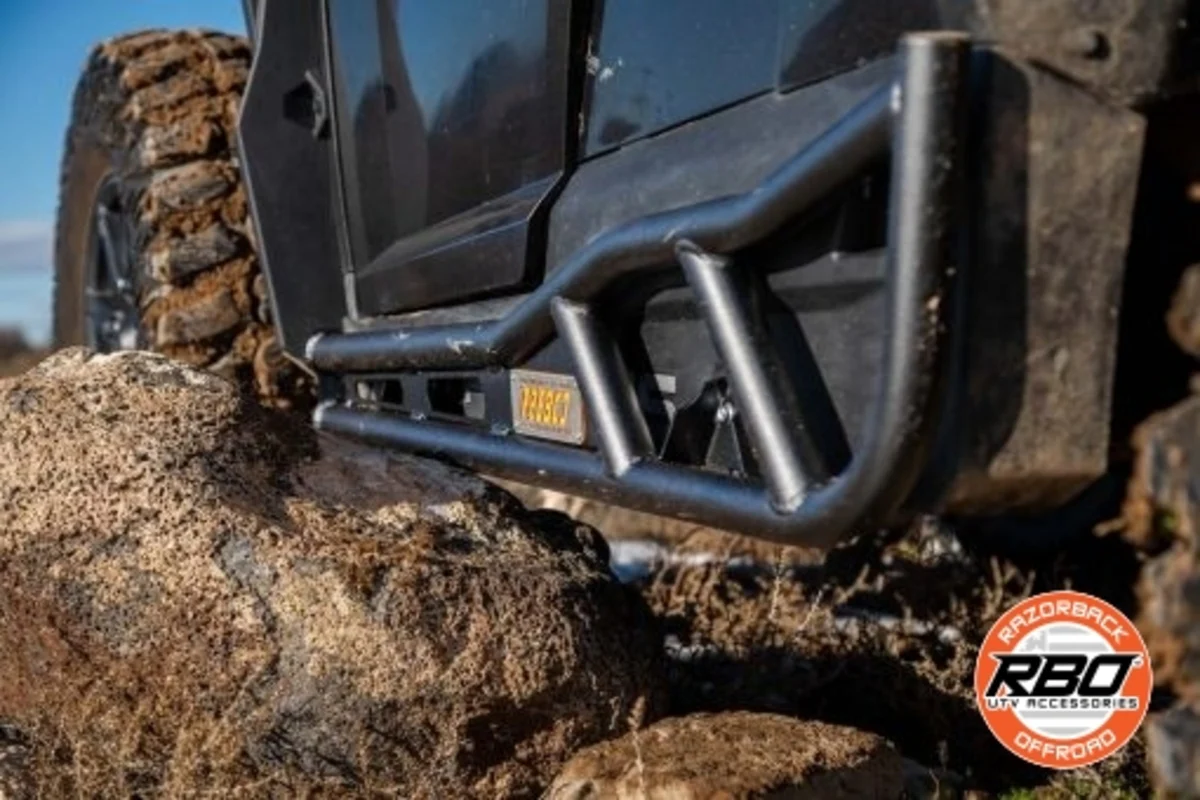 Razorback Offroad Polaris General XP Rock Sliders - Image 2