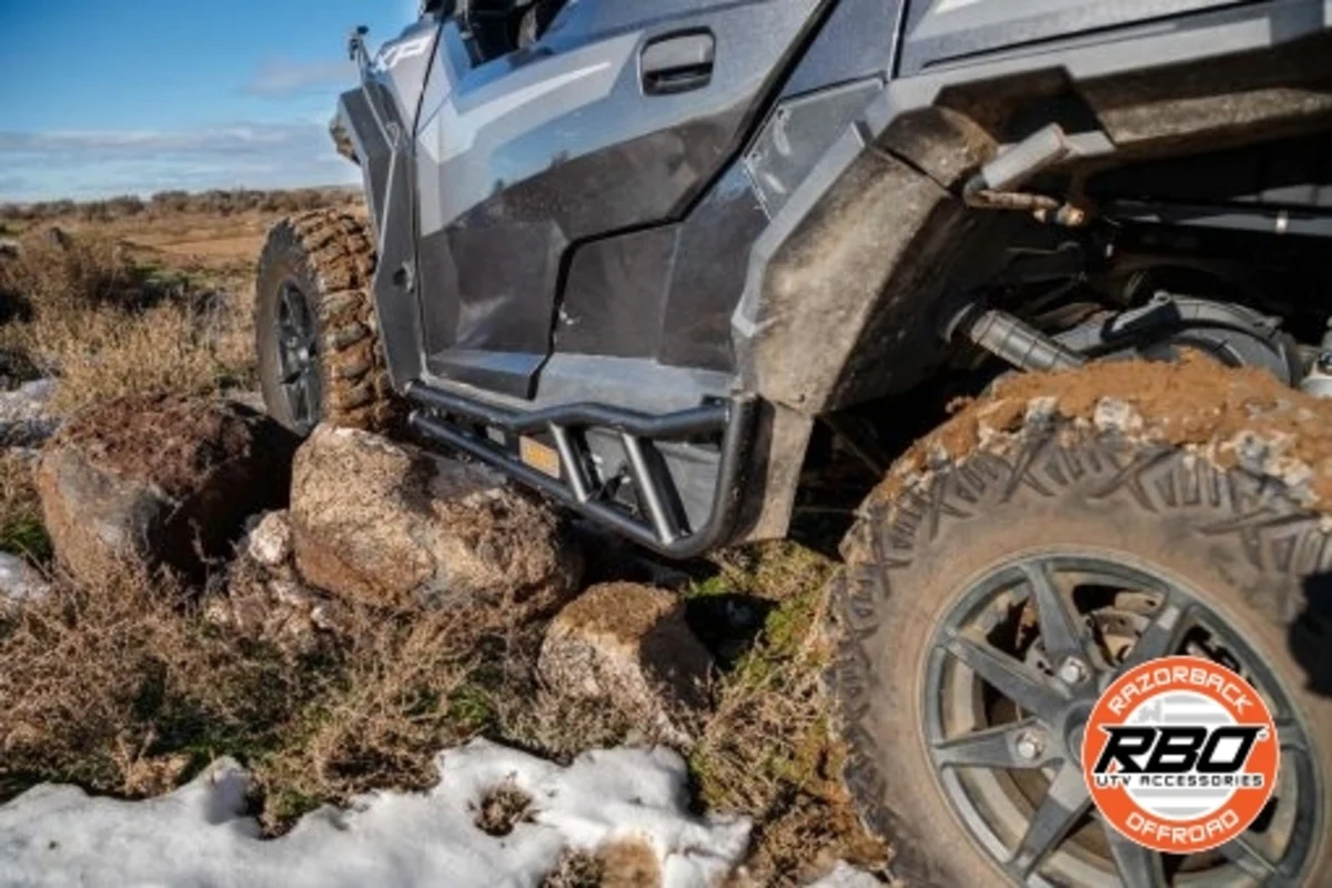 Razorback Offroad Polaris General XP Rock Sliders - Image 3