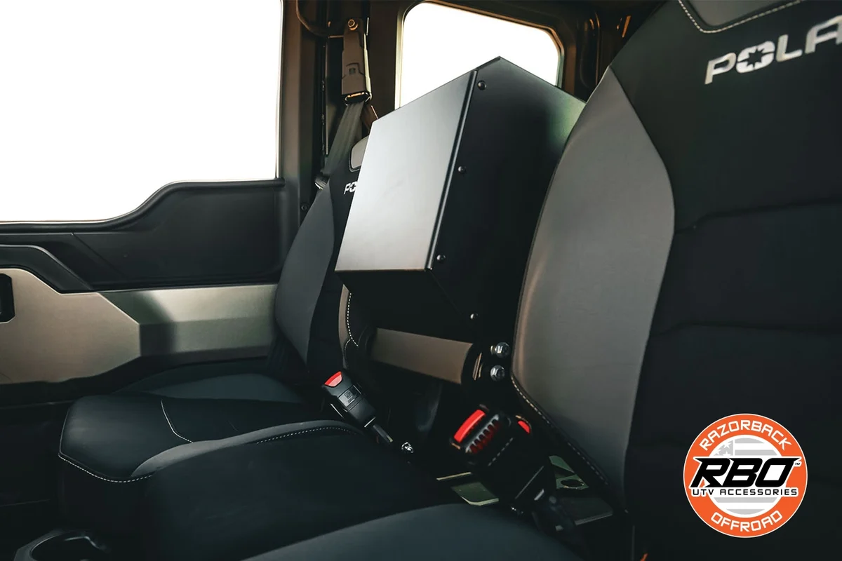 Razorback Offroad Polaris Ranger XD 1500 Locking Tilt Armrest Console - Image 5