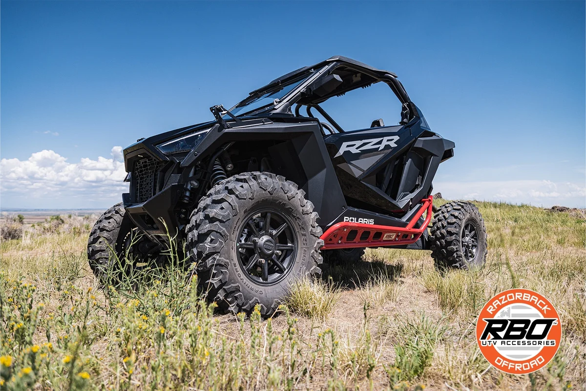 Razorback Offroad Polaris RZR Pro & Pro XP Series Black Rock Sliders - 2 Seat Model - Image 9