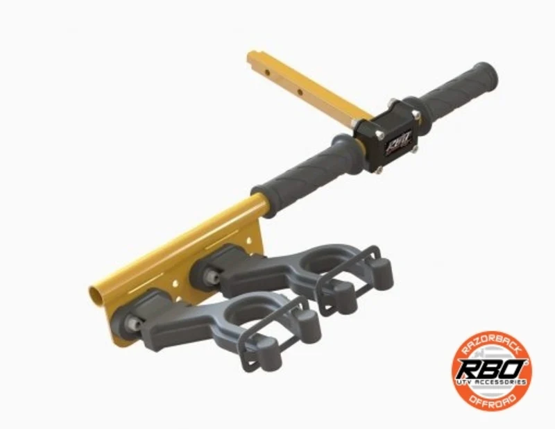 Razorback Offroad Polaris RZR Ultimate Gun Rack/Grab Handle & Lug Wrench - Image 21