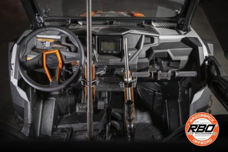 Razorback Offroad Polaris RZR Ultimate Gun Rack/Grab Handle & Lug Wrench - Image 4