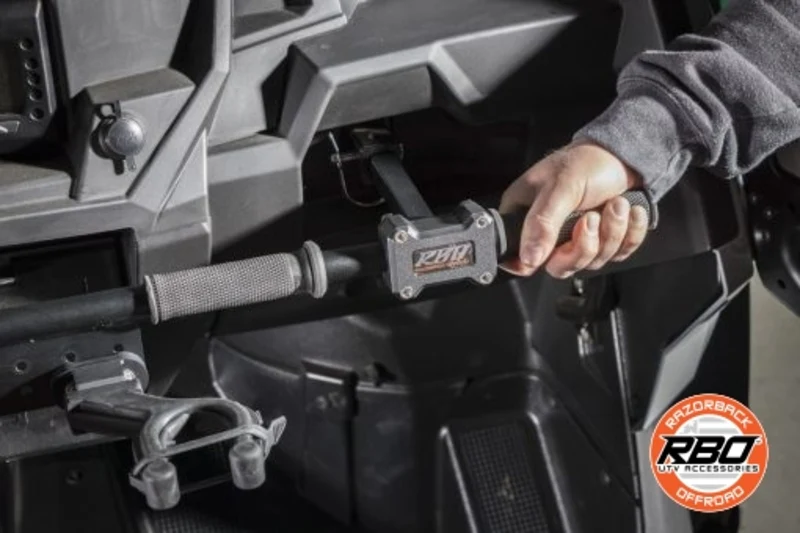 Razorback Offroad Polaris RZR Ultimate Gun Rack/Grab Handle & Lug Wrench - Image 7
