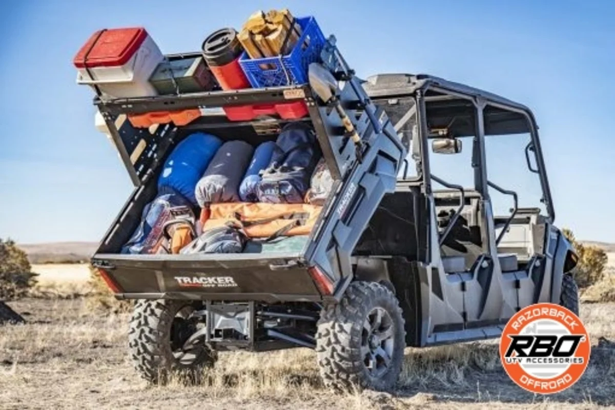 Razorback Offroad Tracker 800SX Rear Storage Rack - Image 15