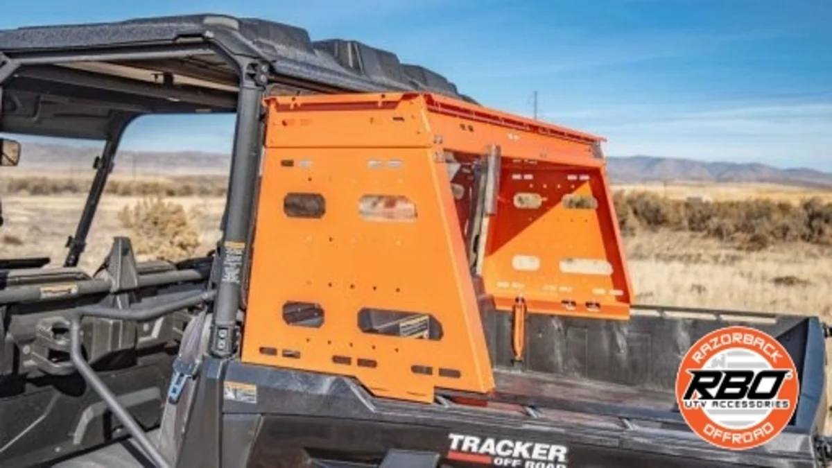 Razorback Offroad Tracker 800SX Rear Storage Rack - Image 6