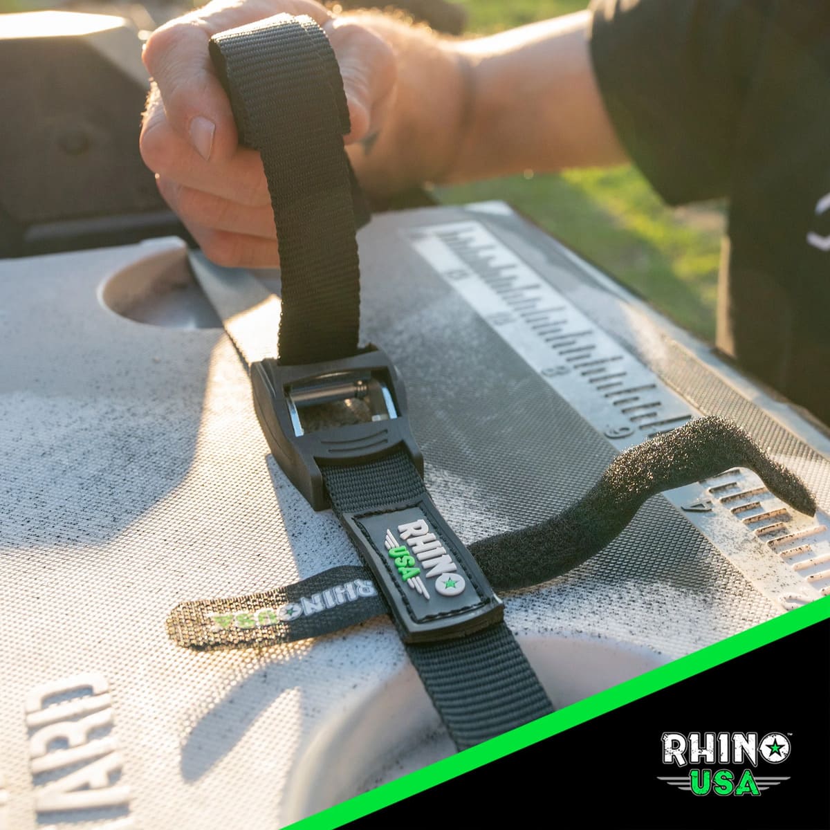 Rhino USA 1" x 12' Lashing Tie-Down Straps - Image 4