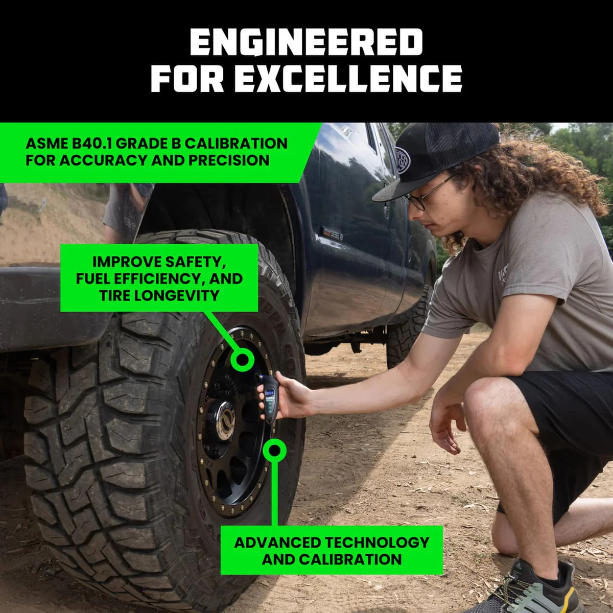 Rhino USA 150 PSI Digital Tire Gauge - Image 4