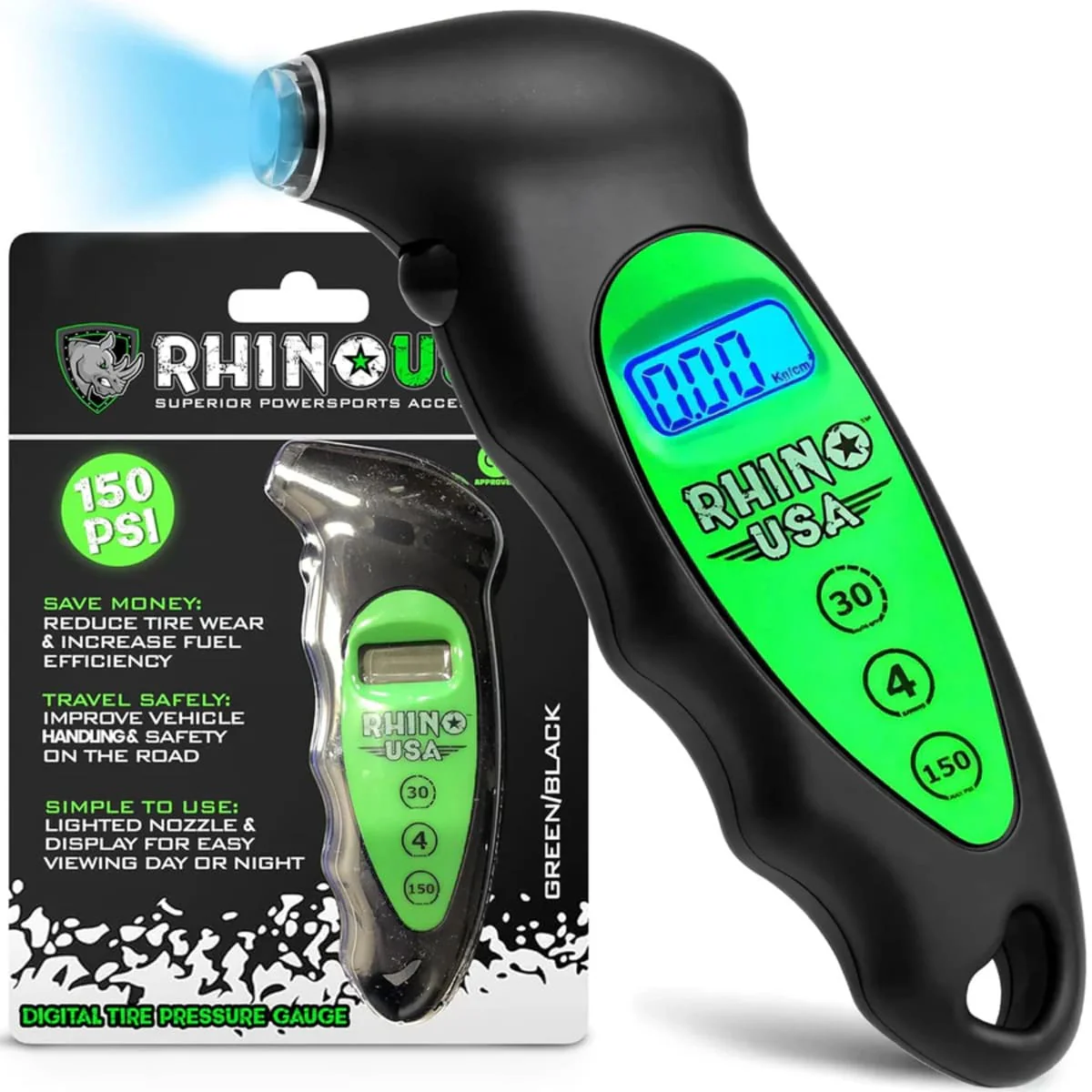 Rhino USA 150 PSI Digital Tire Gauge - Image 8